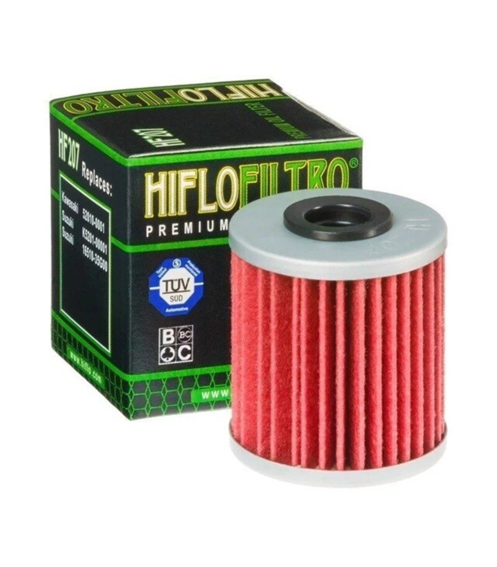 Filtro de Aceite Hiflofiltro HF207 - 1