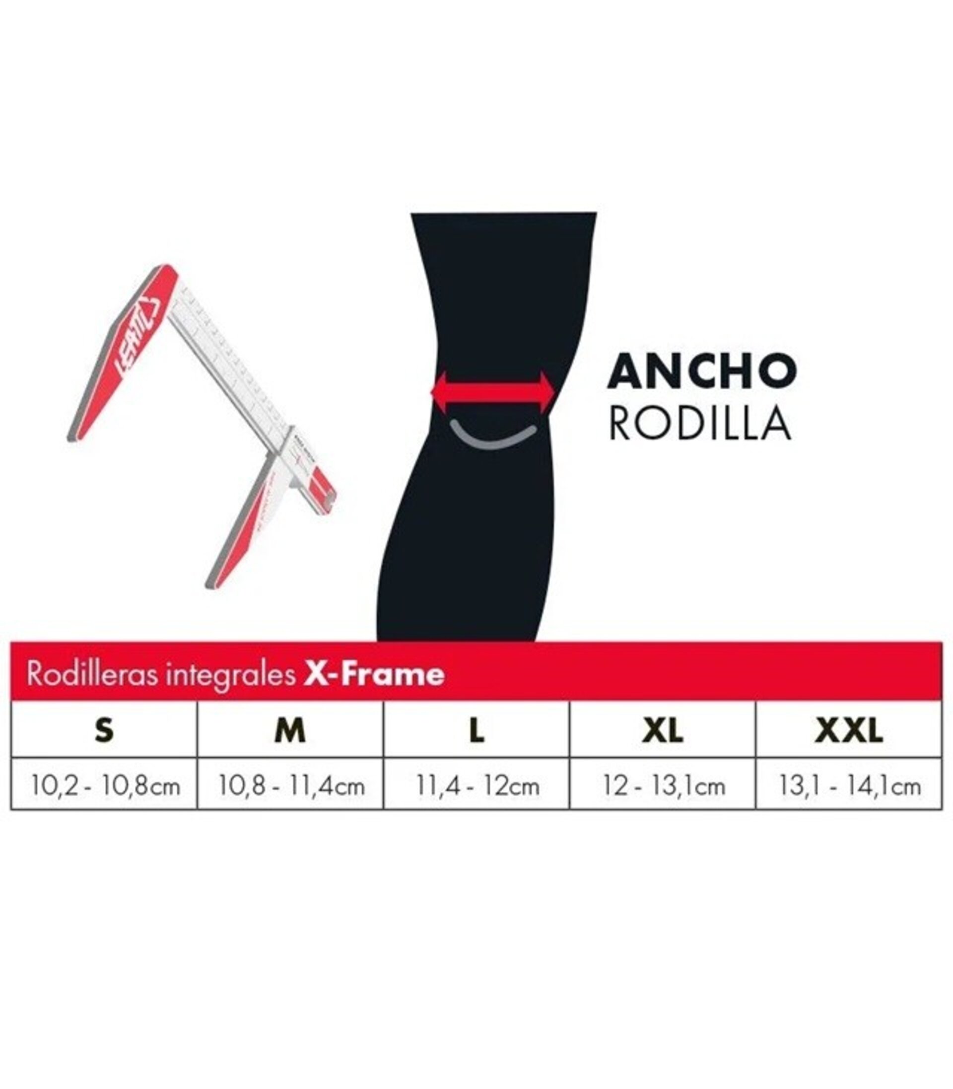 Rodilleras Leatt X-Frame par - 4